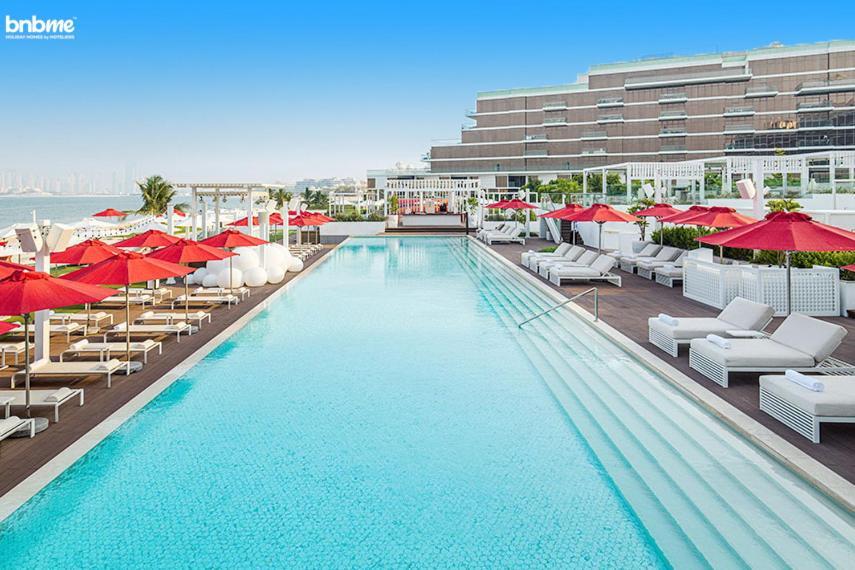 Bnbme - Th8 Palm Hotel Dubaj Kültér fotó